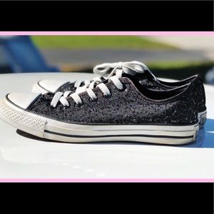 Converse All Star Black Sparkle